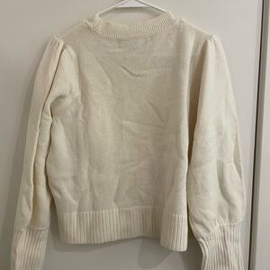 Hill House Cream Crew Neck Sweater